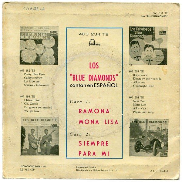 Los "Blue Diamonds" Cantan En Español