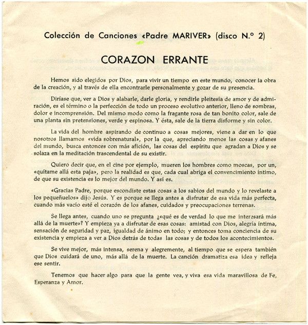 2 Colección De Canciones Del Padre Mariver