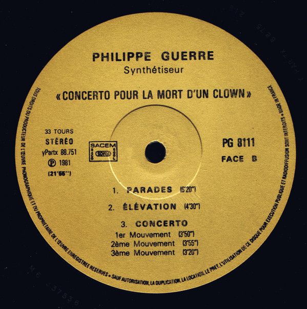 Concerto Pour La Mort D'Un Clown
