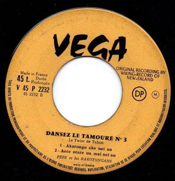 Dansez La Tamouré! N° 3 "Le Twist De Tahiti"