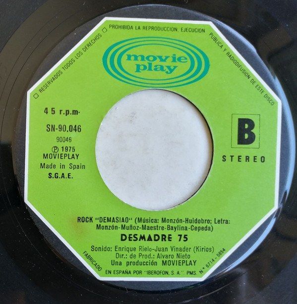 La Chorba Del Jacinto / Rock "Demasiao"