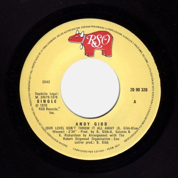 Nuestro Amor (No Lo Olvides) = (Our Love) Don't Throw It All Away / One More Look At The Night