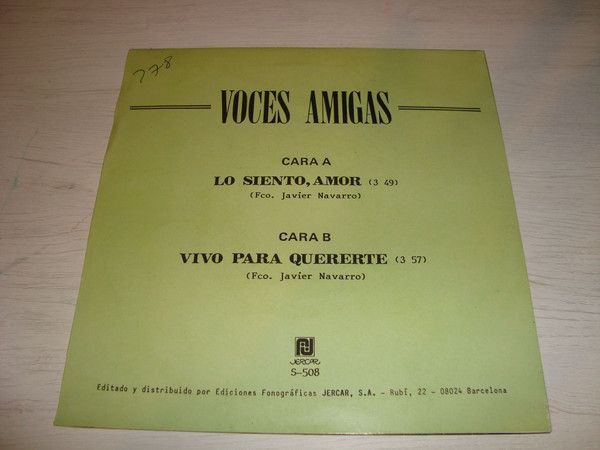 eecf9e38dfd55d4fb4507a78b1e3e37cfc46785f_0_0.jpeg Lo Siento, Amor / Vivo Para Quererte