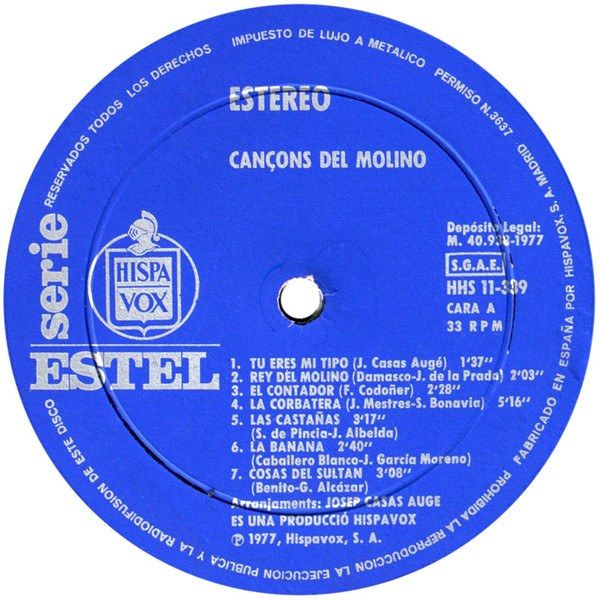 Cançons Del Molino