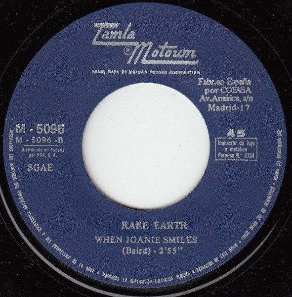 (I Know) I'm Losing You / When Joanie Smiles