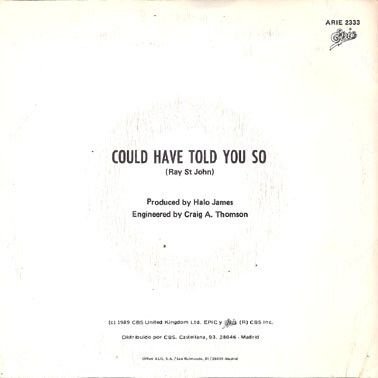 f52571c5078dcbd870a962798864902a1ba0bb98_0_0.jpeg Could Have Told You So