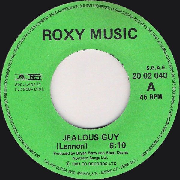 Jealous Guy (A Tribute)