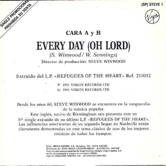 Every Day (Oh Lord)