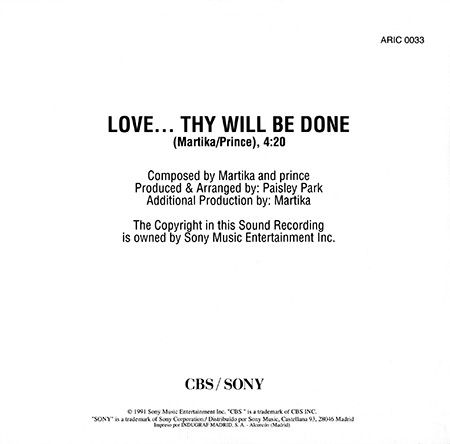 Love...Thy Will Be Done