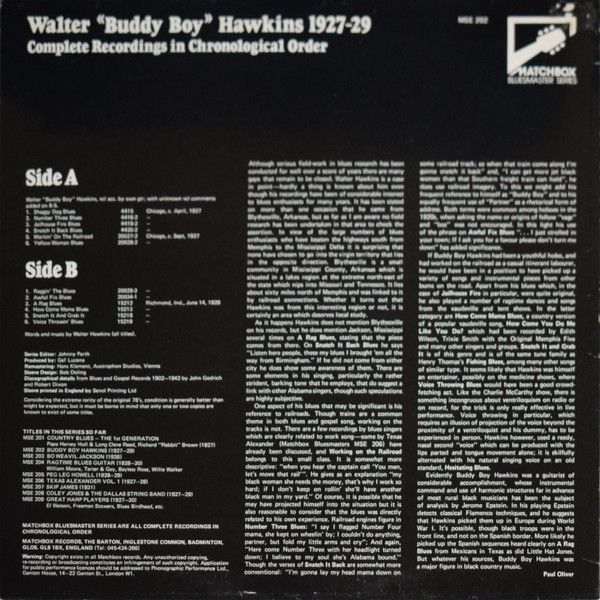 1927-29 - Complete Recordings In Chronological Order