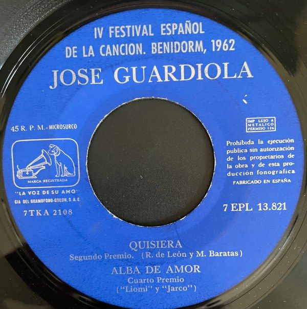 06b3a312c8c7d6b3433e98e375421d37852d9595_0_0.jpeg 4º Festival Español De La Canción Benidorm 1962