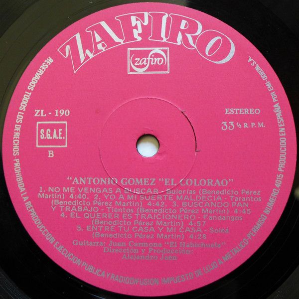Antonio Gómez "El Colorao"