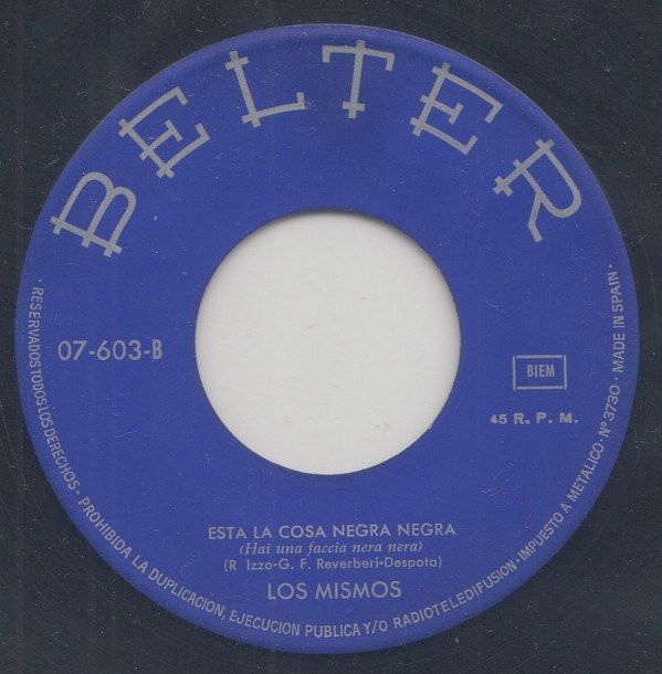 María Isabel / Esta La Cosa, Negra Negra