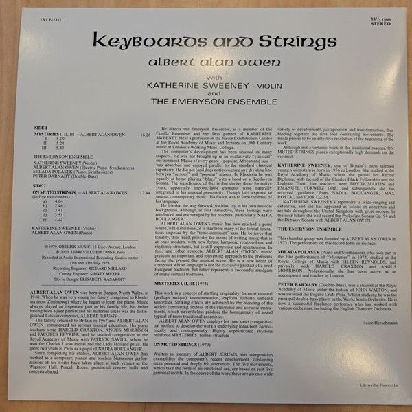 Keyboards And Strings