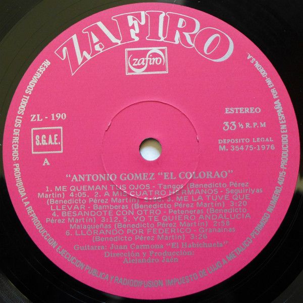 Antonio Gómez "El Colorao"