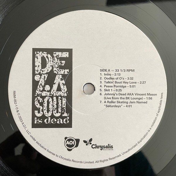 De La Soul Is Dead