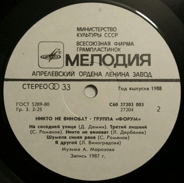 Никто Не Виноват