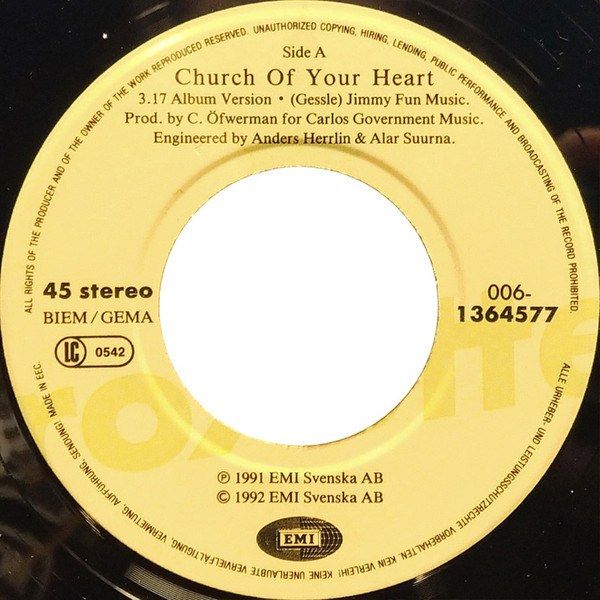 Church Of Your Heart