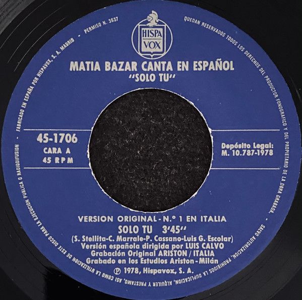 Canta En Español · Solo Tu