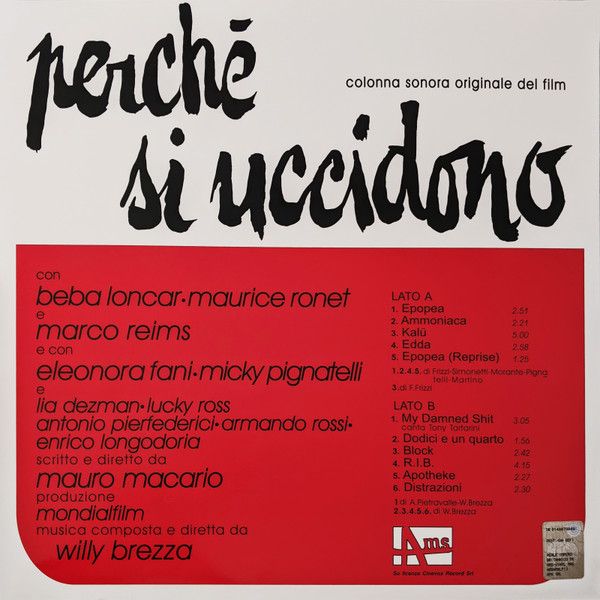 23a4b2f9b3f2775edf27e2a1c1c8613f61b35c46_0_0.jpeg Perché Si Uccidono (Colonna Sonora Originale Del Film)