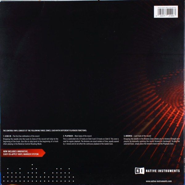 23ace8424936f56f9d5dedf3f35837225aad74ee_0_0.jpeg Traktor Scratch Control Vinyl MK2 Black