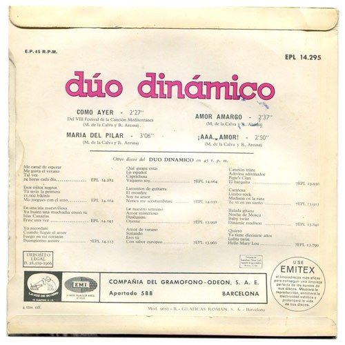 Como Ayer / Amor Amargo