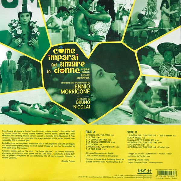 Come Imparai Ad Amare Le Donne (Original Motion Picture Soundtrack)