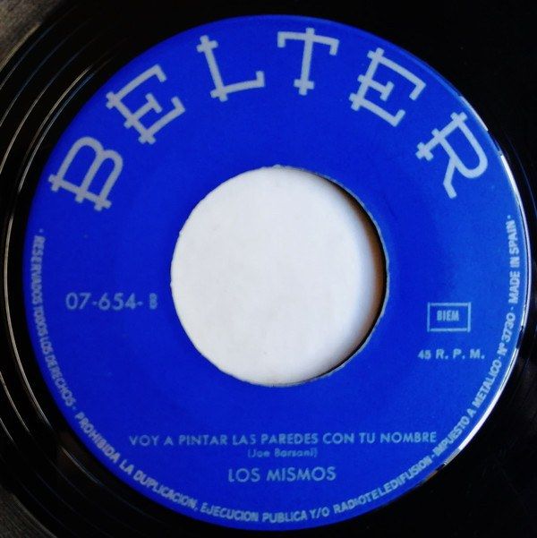 Voy A Pintar Las Paredes Con Tu Nombre / Sugar Sugar
