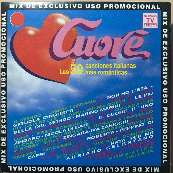 Cuore Mix (Las 50 Canciones Italianas Más Romanticas)