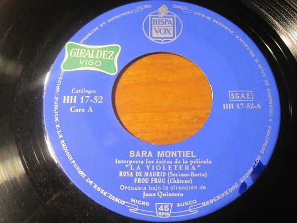 Interpreta Las Canciones De La Pelicula La Violetera
