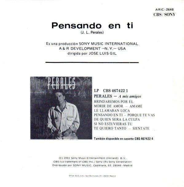 Pensando En Ti