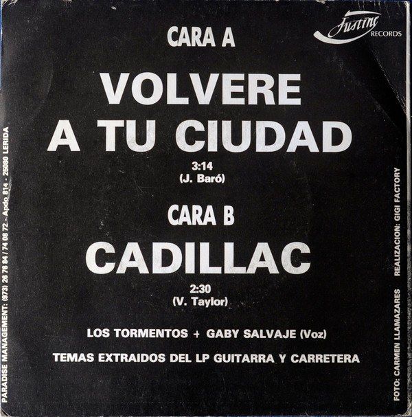 Volvere A Tu Ciudad / Cadillac