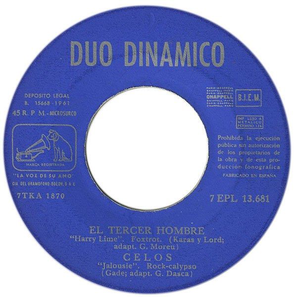 El Tercer Hombre / Celos / Muy Joven Para Amar / Vaya Con Dios