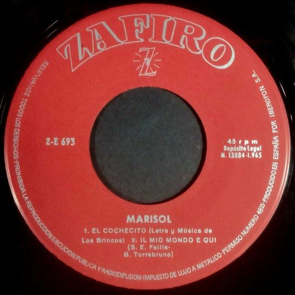 El Cochecito / Il Mio Mondo E Qui / Cabriola / Ya No Me Importas Nada