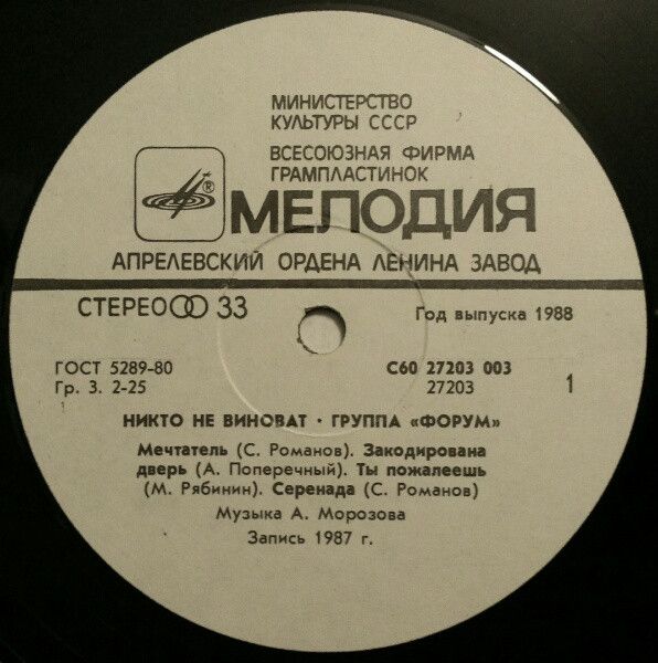 Никто Не Виноват