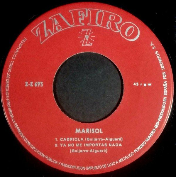 El Cochecito / Il Mio Mondo E Qui / Cabriola / Ya No Me Importas Nada