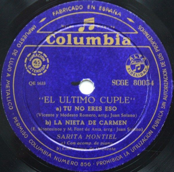 El Ultimo Cuplé