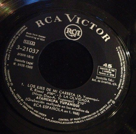 El Poeta / Malambo / Los Ejes De Mi Carreta / La Olvidada
