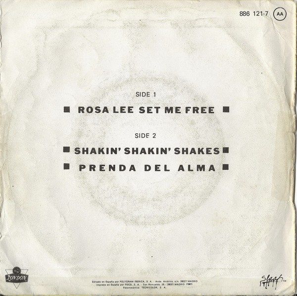 Rosa Lee Set Me Free