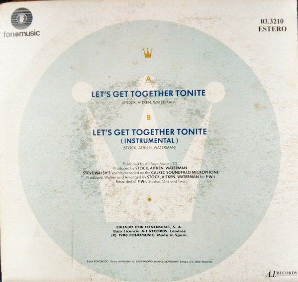 Let's Get Together Tonite