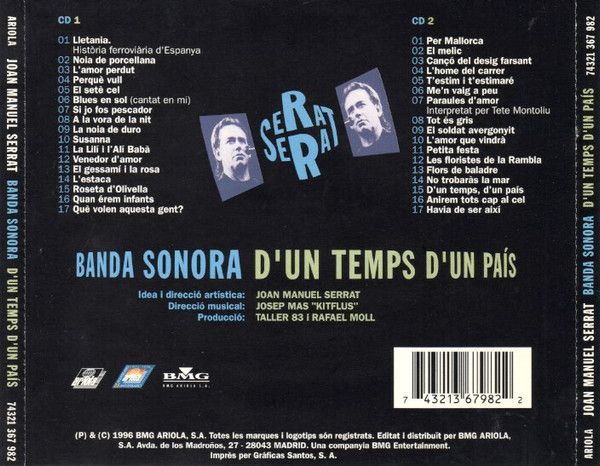 7663cb0616fa396e2ee62993232f1b100af0c1ce_0_0.jpeg Banda Sonora D'Un Temps D'Un País