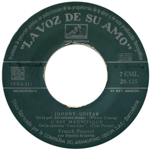 Johnny Guitar (Canción Bolero De La Película Del Mismo Nombre)