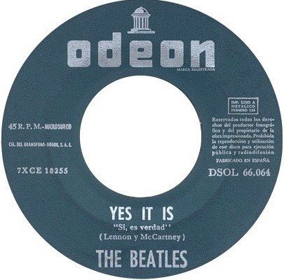 Ticket To Ride / Yes It Is