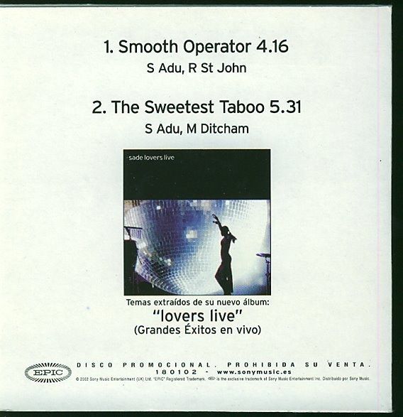 7e338fafee5b2b82d4214d4a6fbe42e6f671fb2c_0_0.jpeg Smooth Operator / The Sweetest Taboo