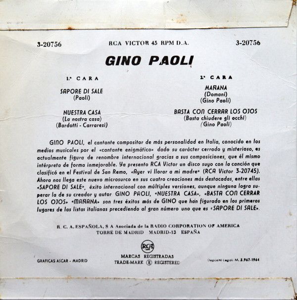 Sapore Di Sale