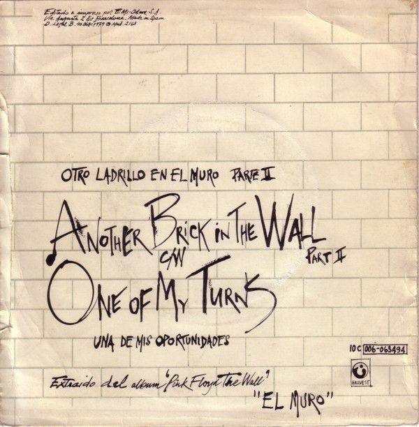 Another Brick In The Wall (Part II) = Otro Ladrillo En El Muro (Parte II)
