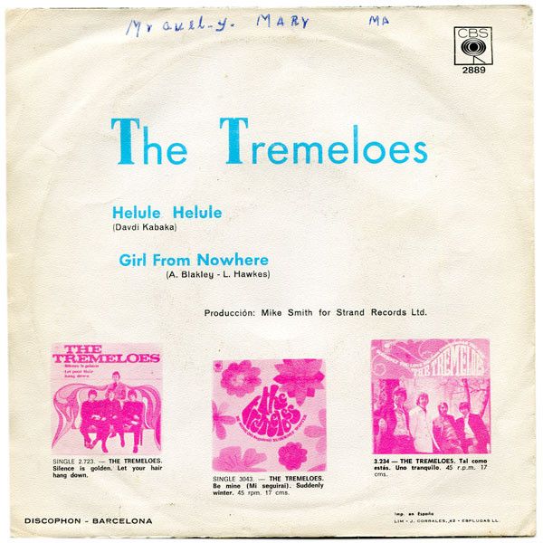 Helule Helule / Girl From Nowhere