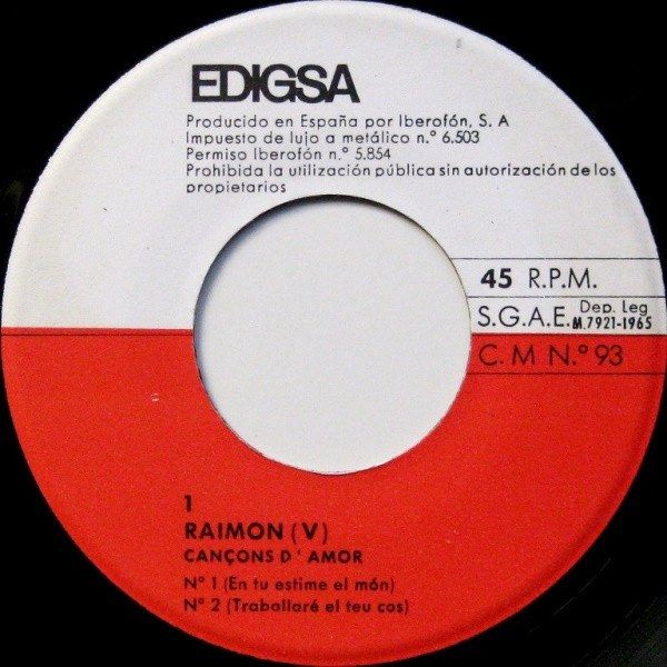 (V) Cançons D'Amor
