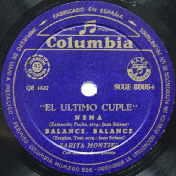El Ultimo Cuplé