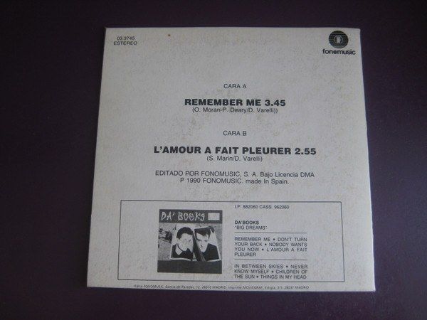 Remember Me / L'amour A Fait Pleurer